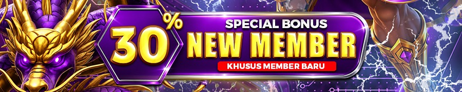 BONUS NEW MEMBER 30%