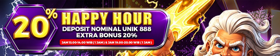 HAPPY HOUR 20%