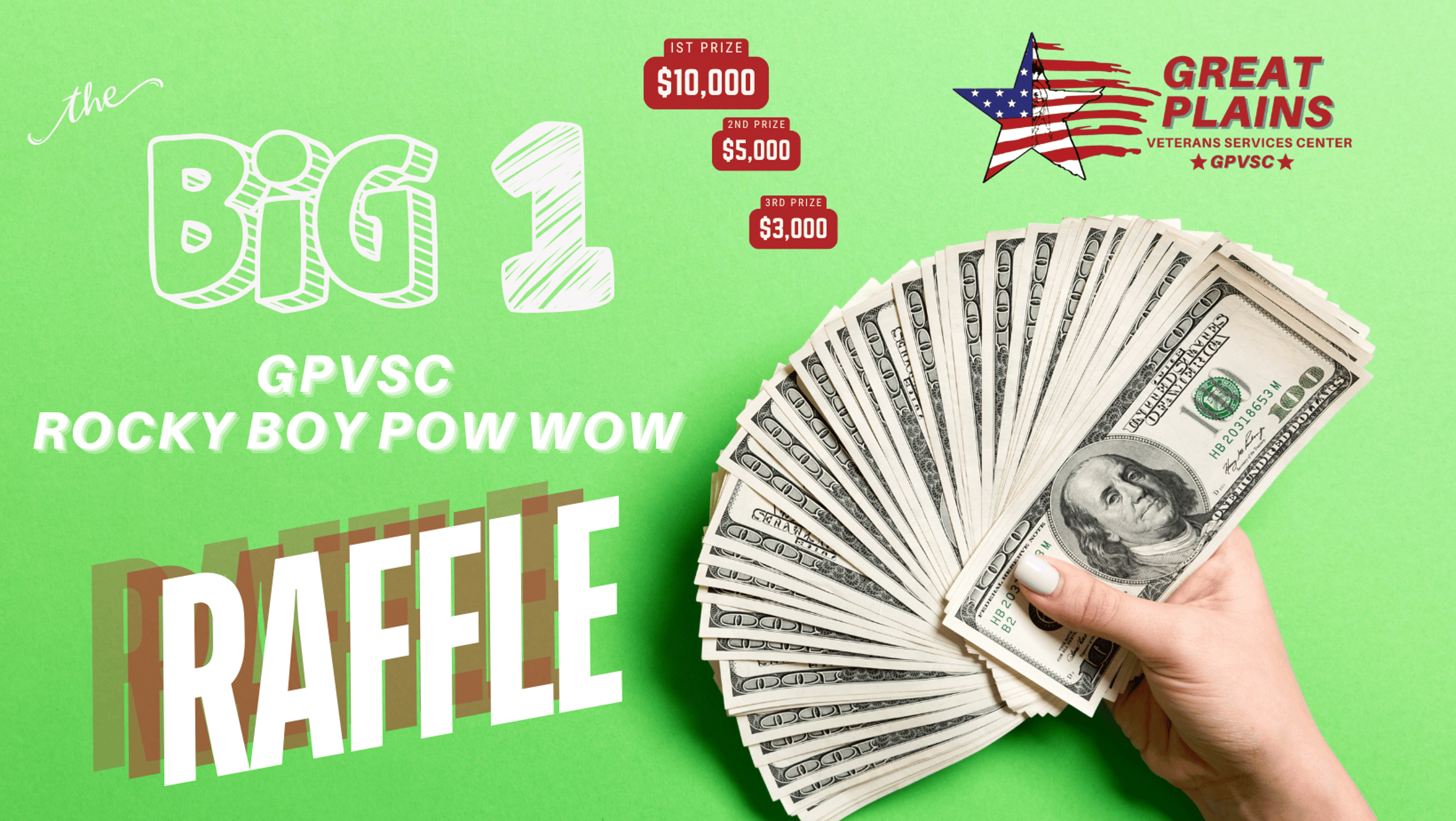 2025 GPVSC Pow Wow Raffle | Great Plains Veterans Services Center