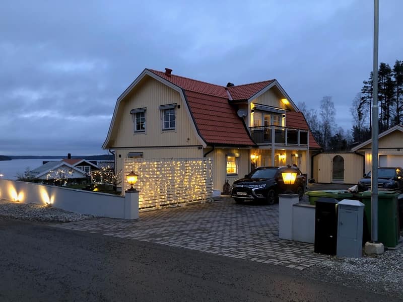 Kvällsbild i Granby