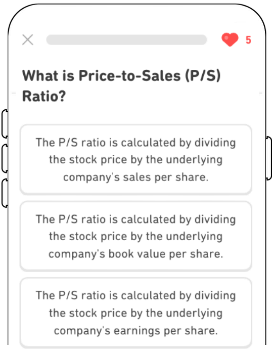 what is ps ratio