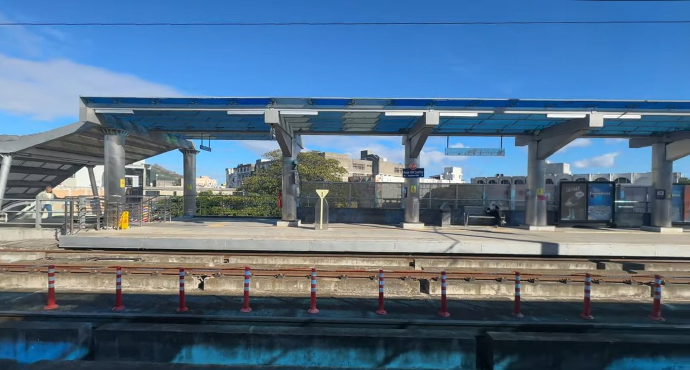 Doprava na Mauríciu stanica metro express Port Louis