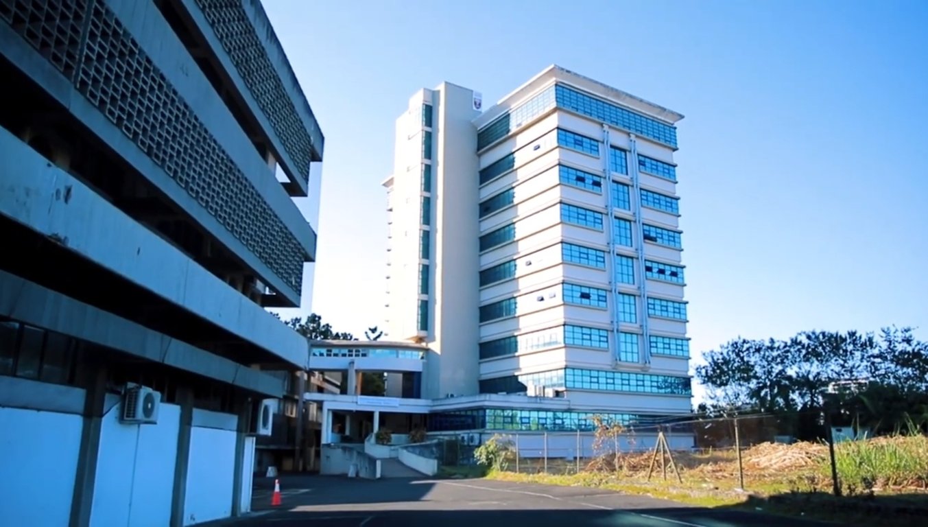 University of Mauritius výšková budova výskumného akademického centra