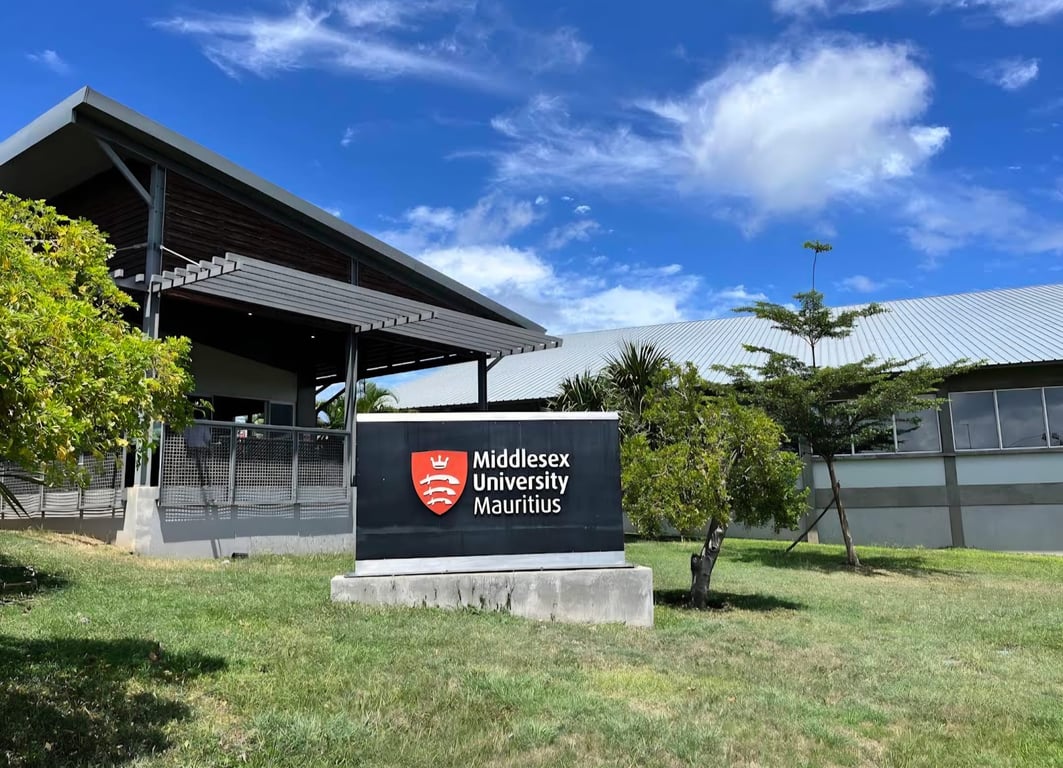 Middlesex University Mauritius pohľad spredu