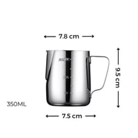Ca đánh sữa inox 350ml