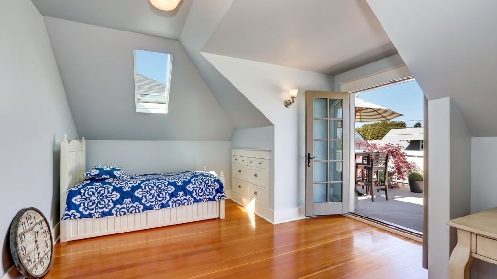 Nautical Attic Bedroom