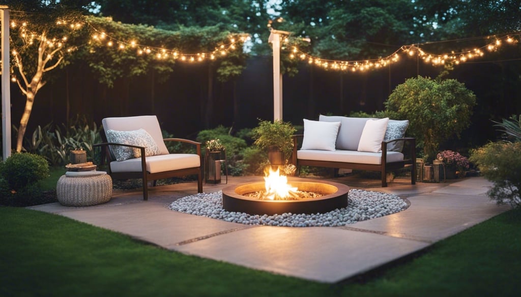 Fire Pit Lighting