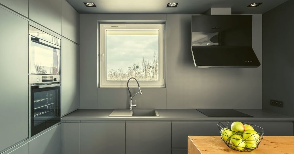 Gray Kitchen Cabinets