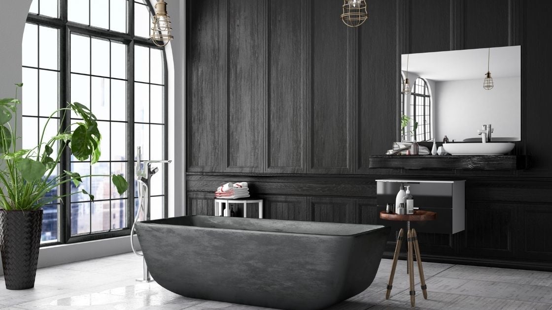 18 Black and White Bathroom Ideas