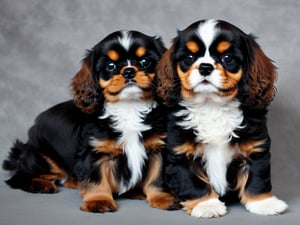 Black and Tan Cavalier King Charles Spaniel
