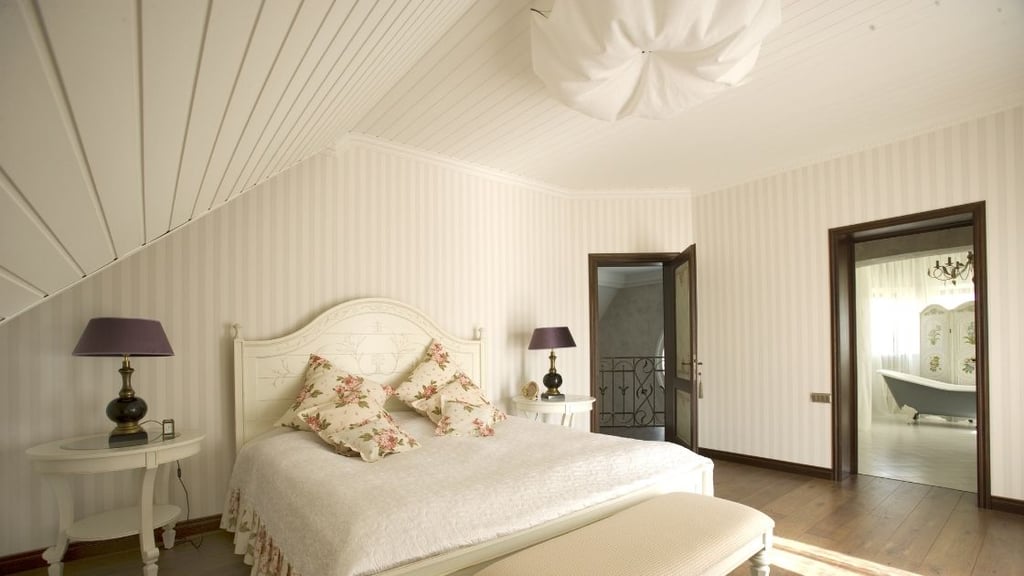Elegant Attic Bedroom