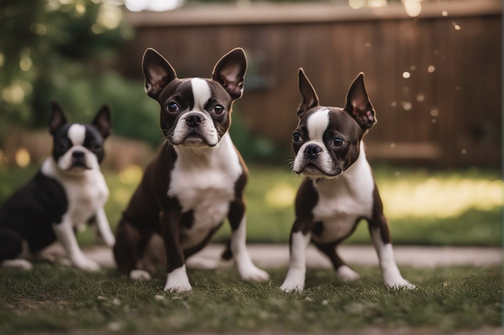 Boston Terrier sable