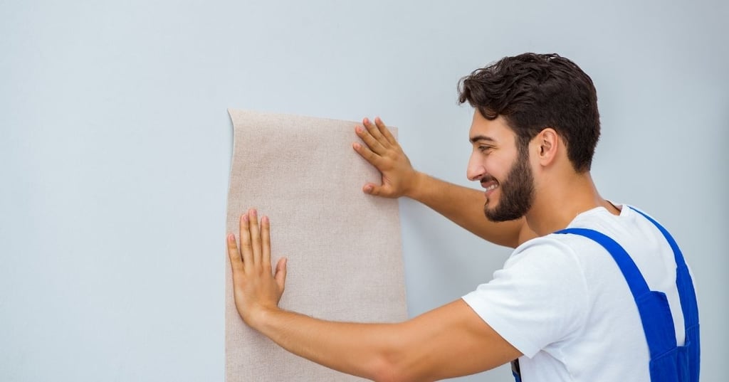 follow these steps for perfect peel and stick wallpaper