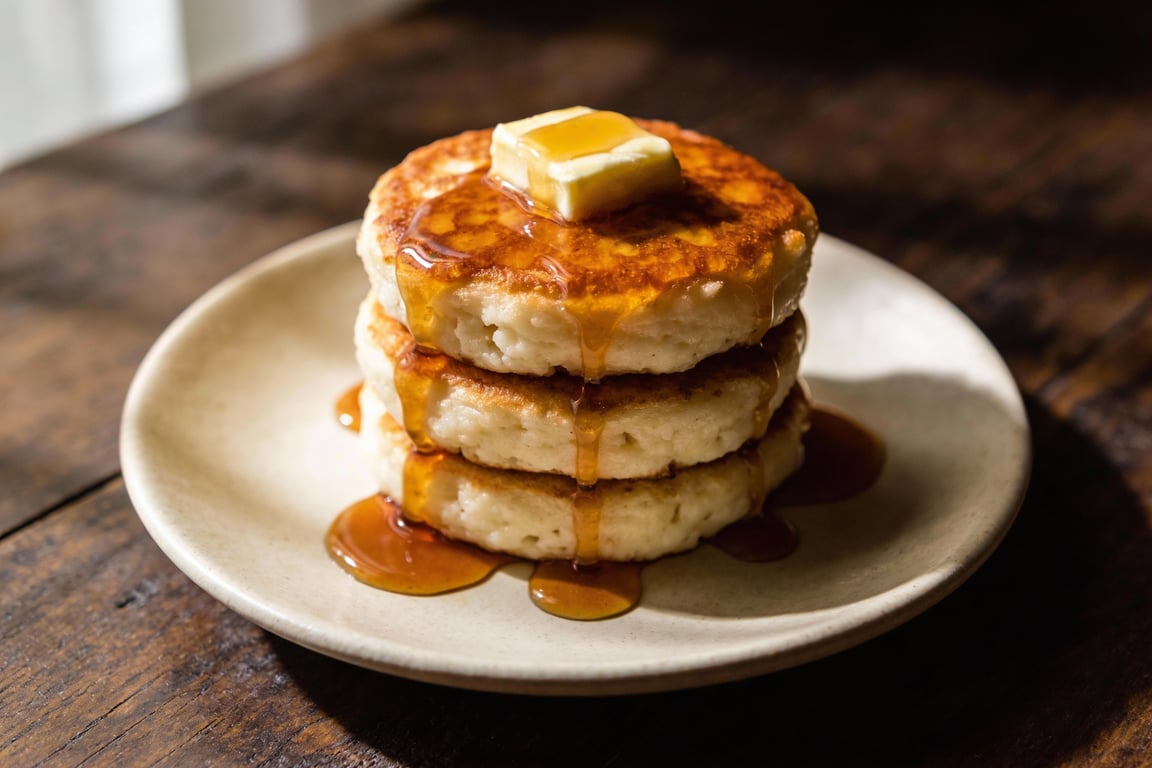 Fluffy 10-Minute Blender Cottage Cheese Breakfast Pancakes