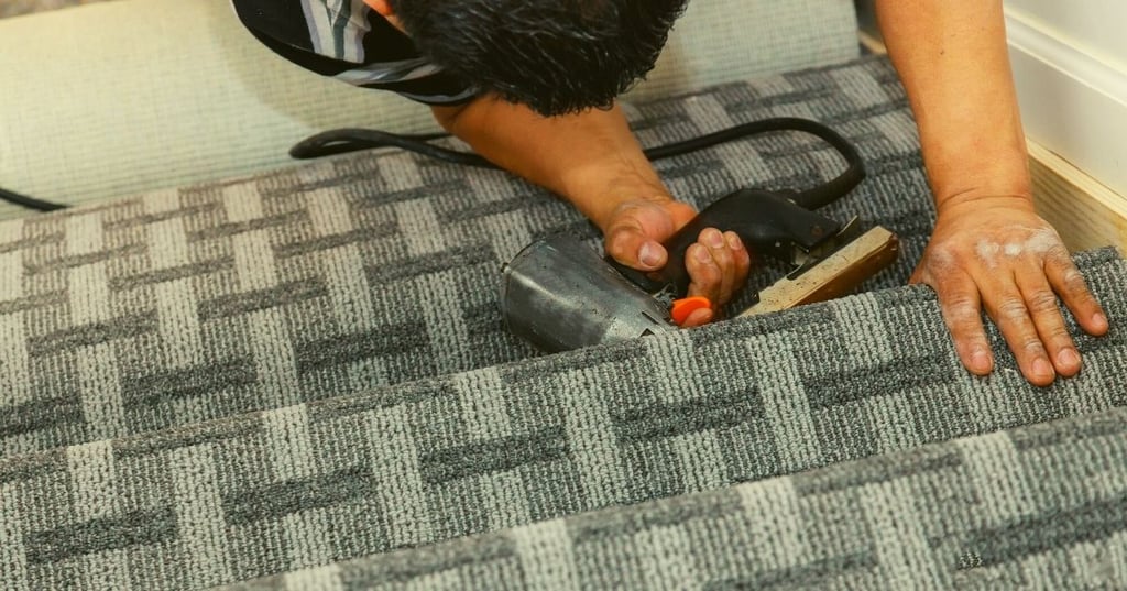 Installing Carpet Stair Runners