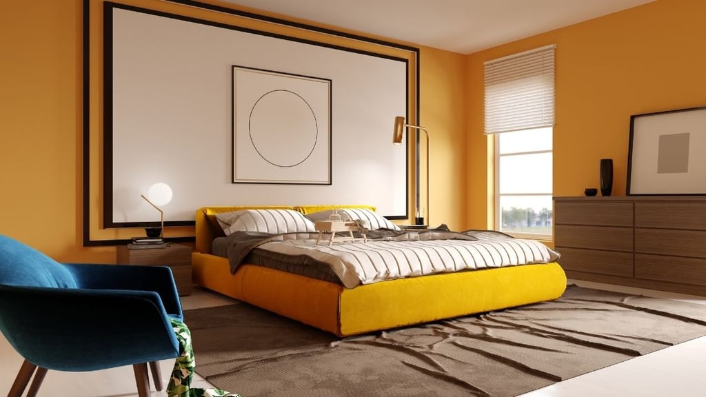 Yellow Bedroom Walls