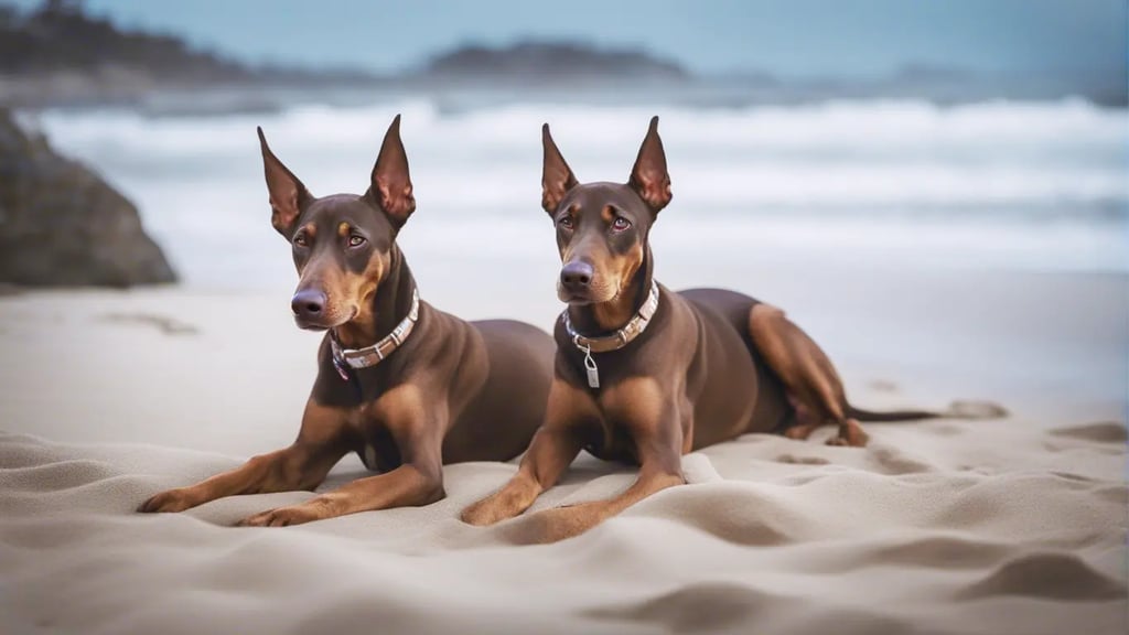 Isabella colored Dobies