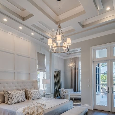 The Best Way to Light a Coffered Ceiling