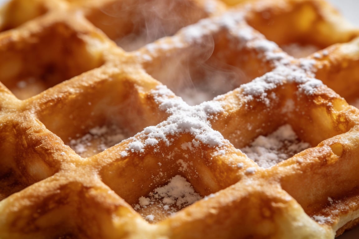 15-minute blender waffles batter in a blender jar