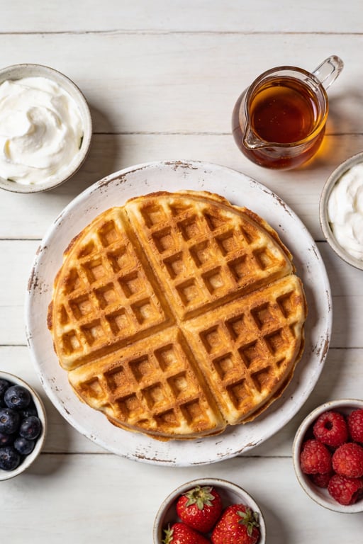15-Minute Blender Waffles