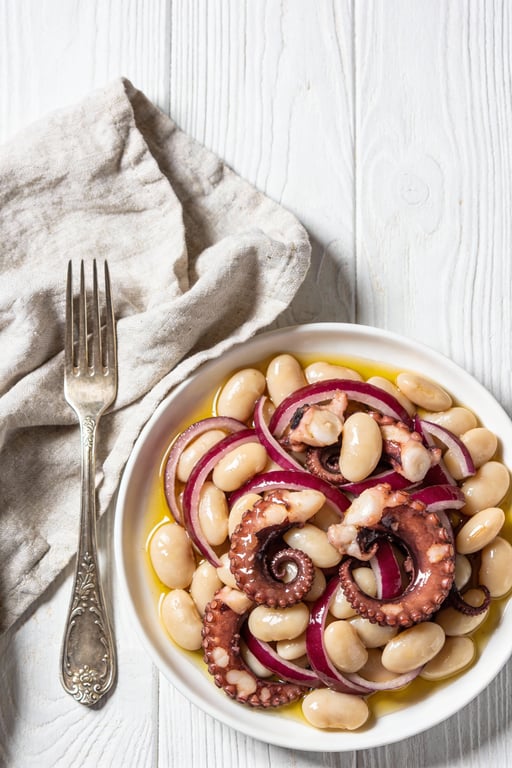15-Minute Budget Octopus Salad