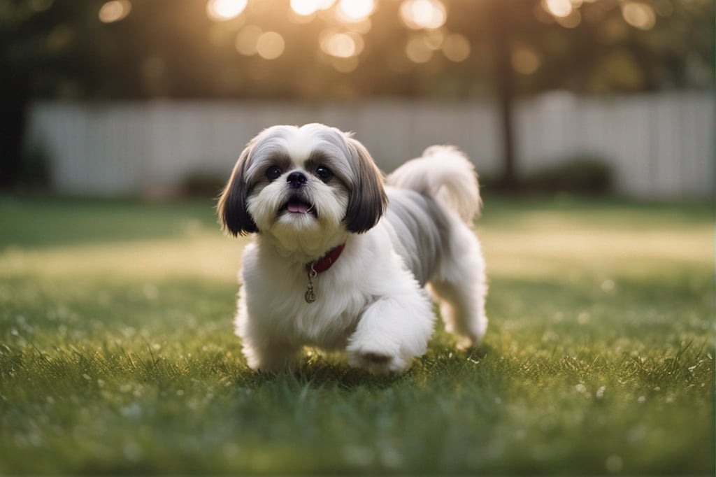 Shih Tzu fur