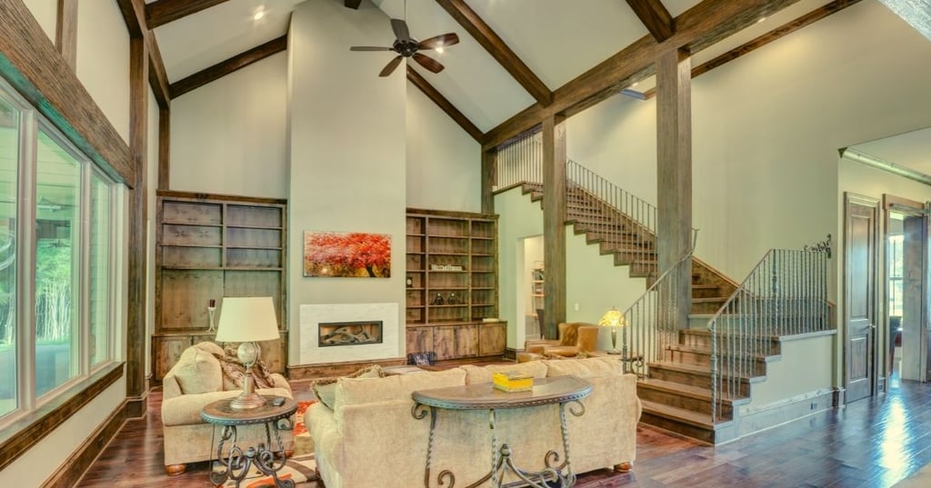 Making the Most of Your High Ceiling Living Room