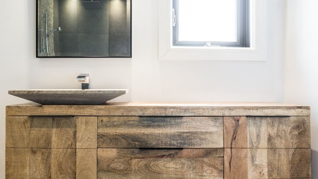 Single Bathroom Vanity Wooden