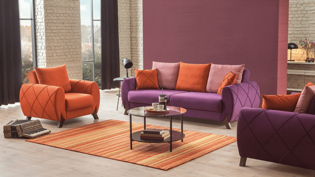 Luxury Colorful Living Room