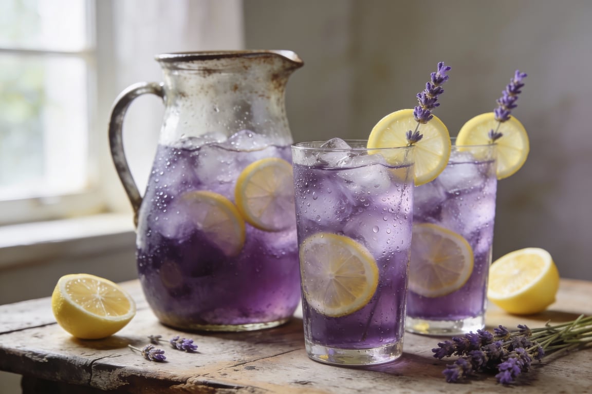 $2 Quick Lavender Lemonade