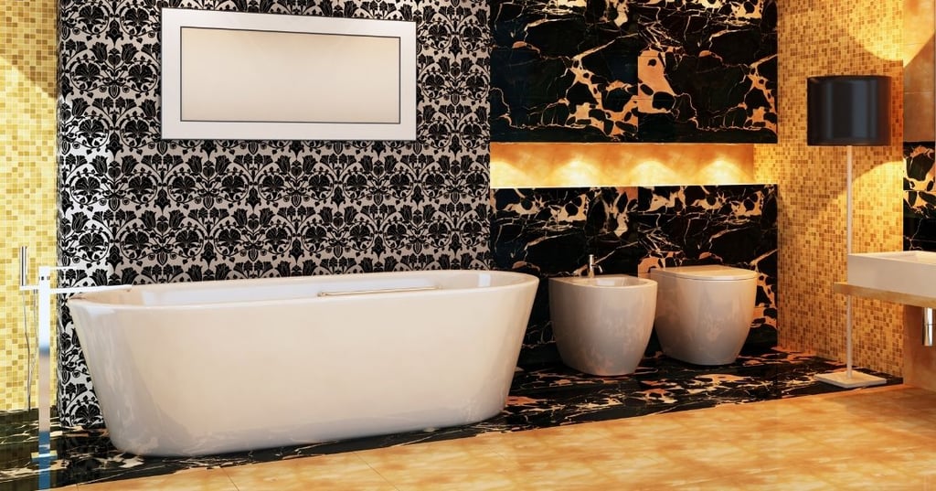 Get Your Bathroom Walls Popping With These Art Ideas