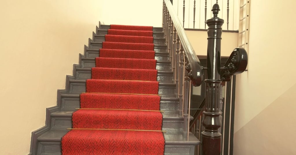 Modern stairs runner