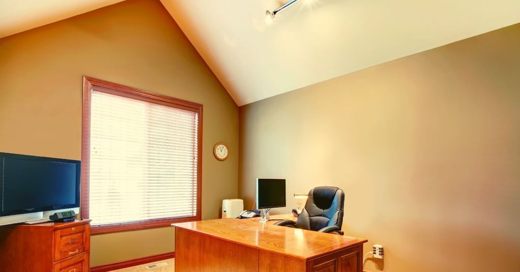 What is a vaulted ceiling