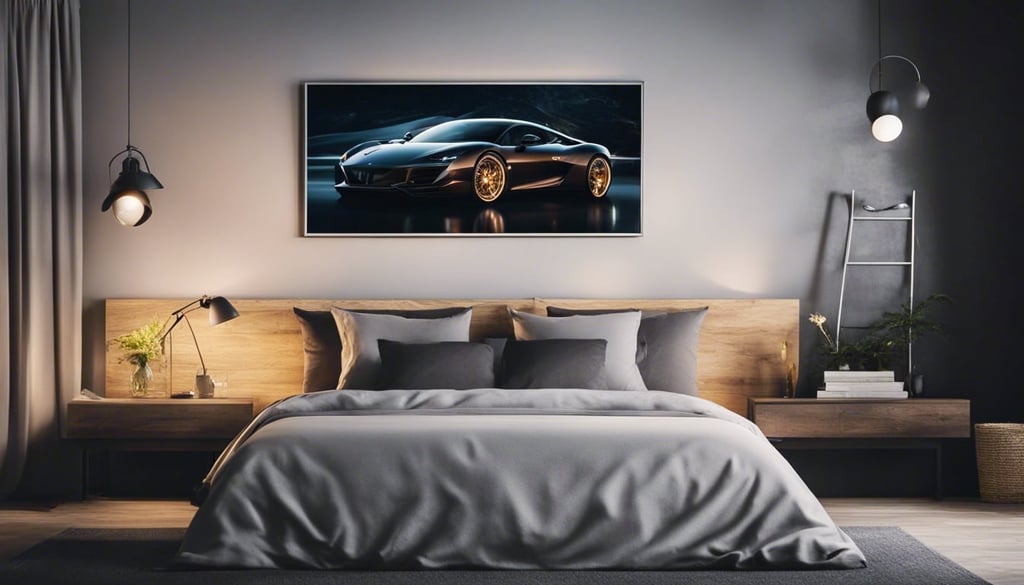 Decorate a room in a masculine manner