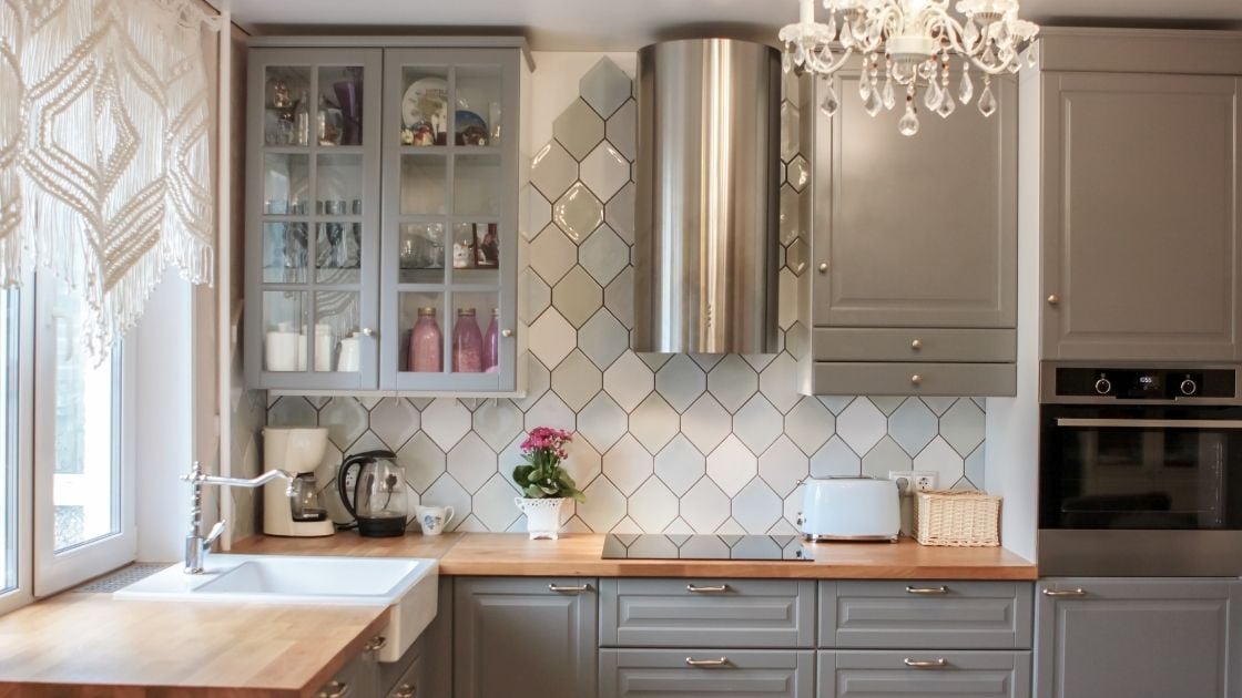 Gray Kitchen Cabinets Farmhouse