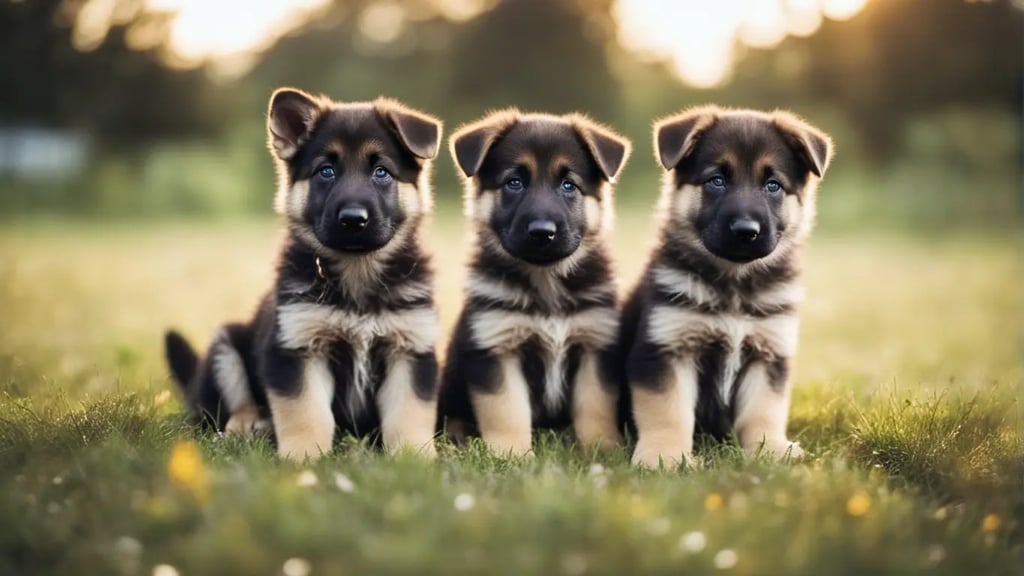 Raising a German Shpeherd Puppy