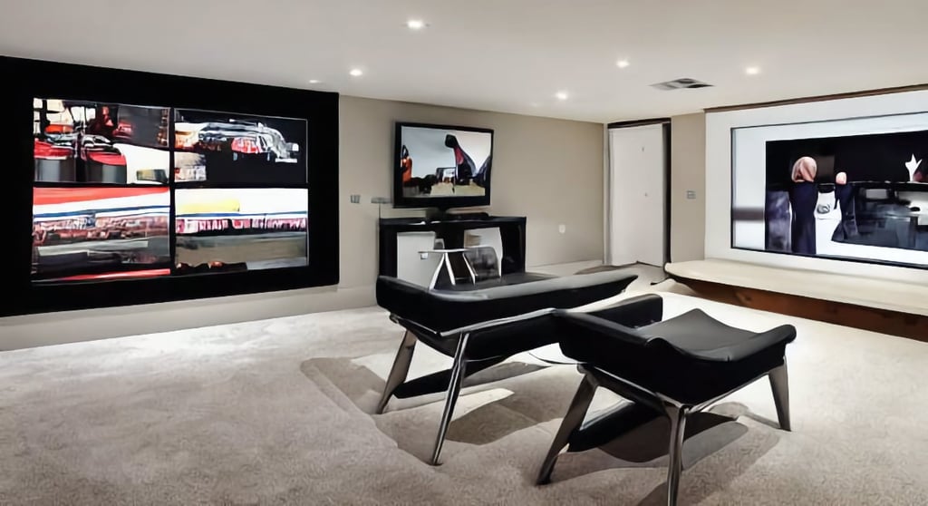 Modern Man Cave Essentials