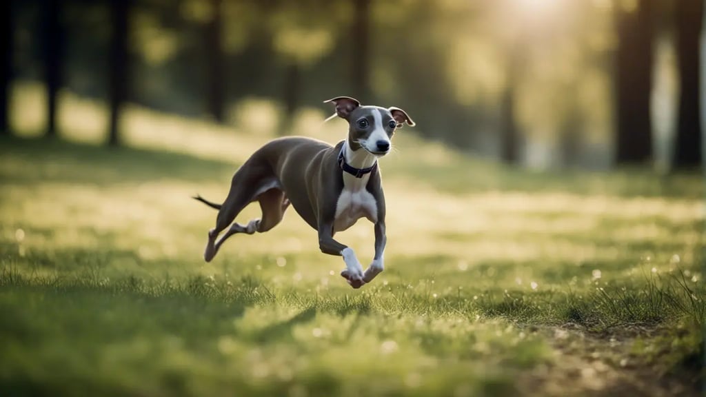 Energetic Side of Italian Greyhounds
