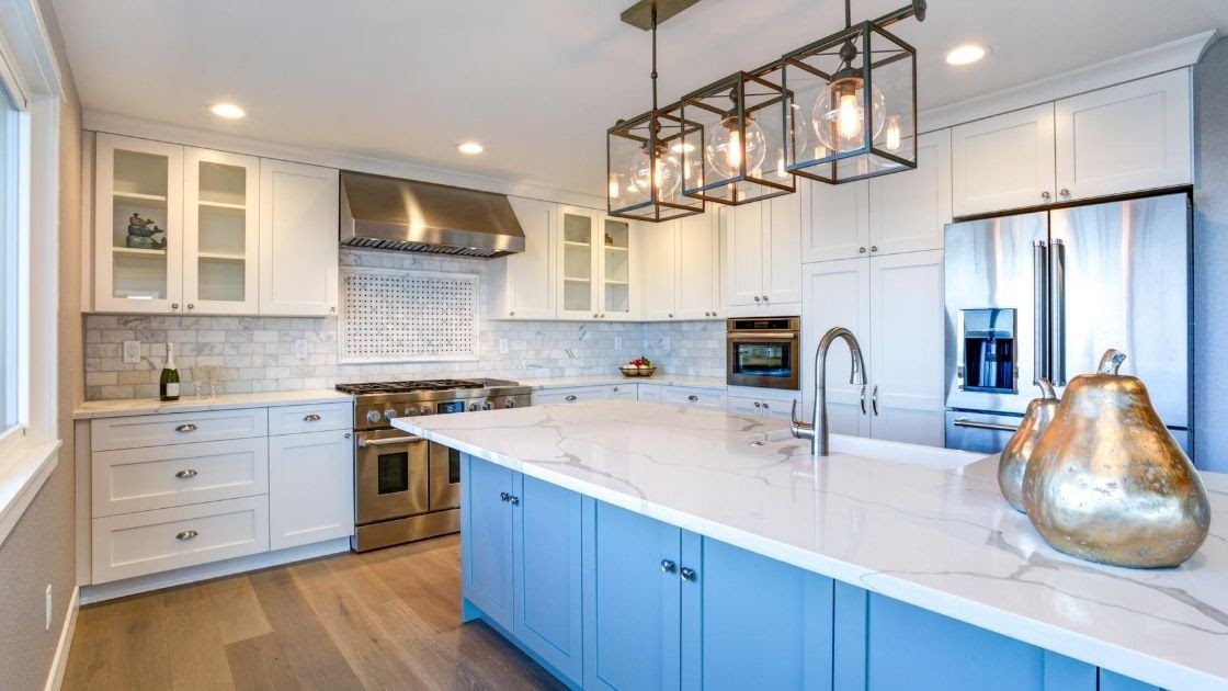 Modern Farmhouse Kitchen Lighting Linear Chandelier