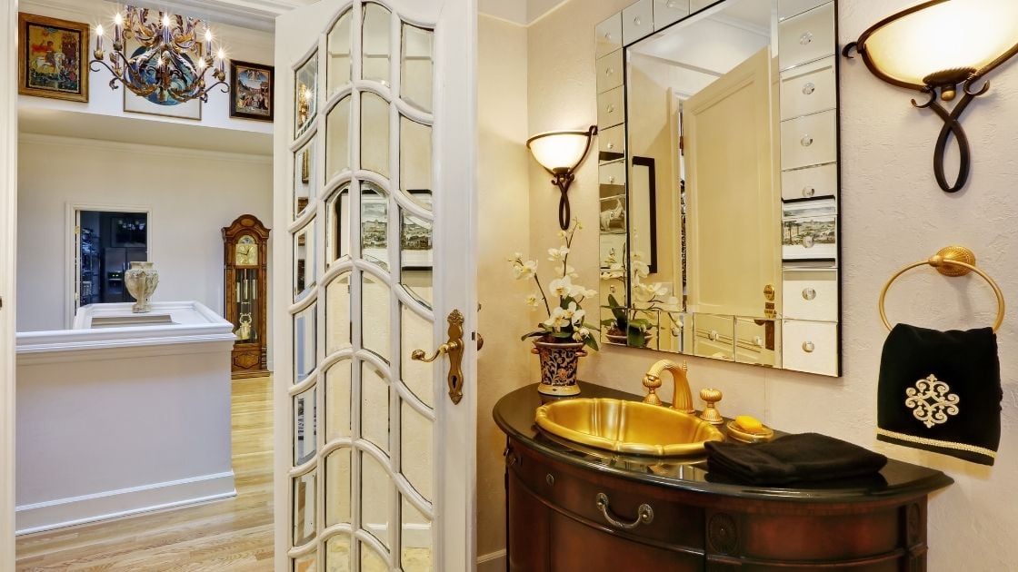 Antique Bathroom Vanity