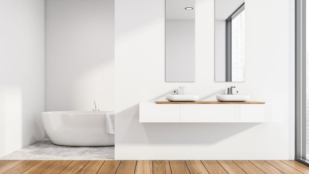 Wood Bathroom Vanity Top