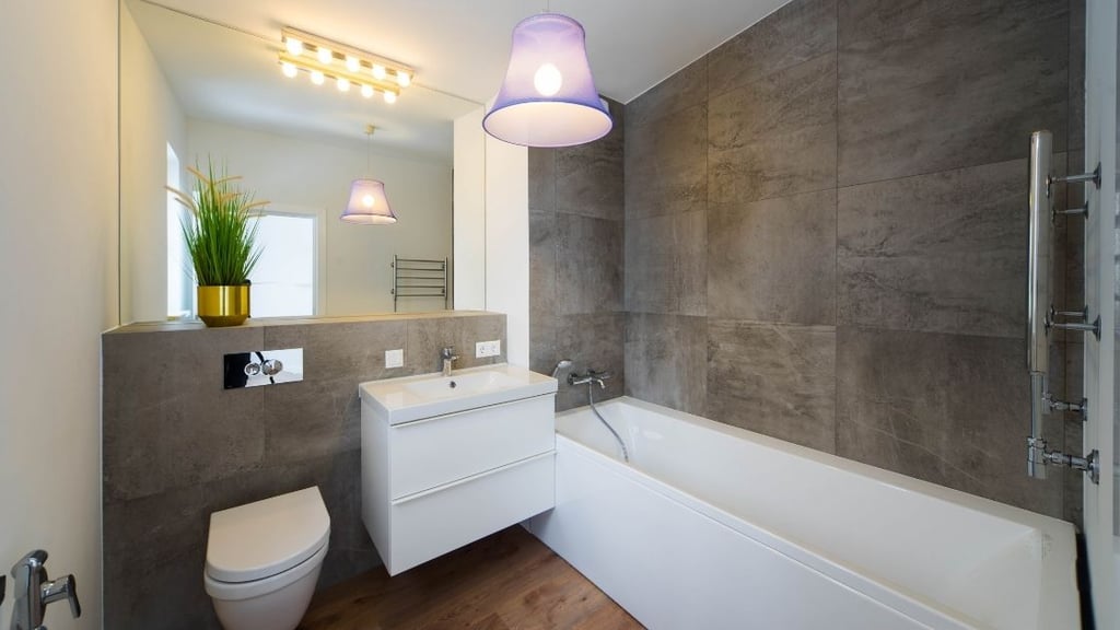 Small Gray Bathroom