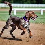 German Shorthaired Pointer engaging in outdoor activities