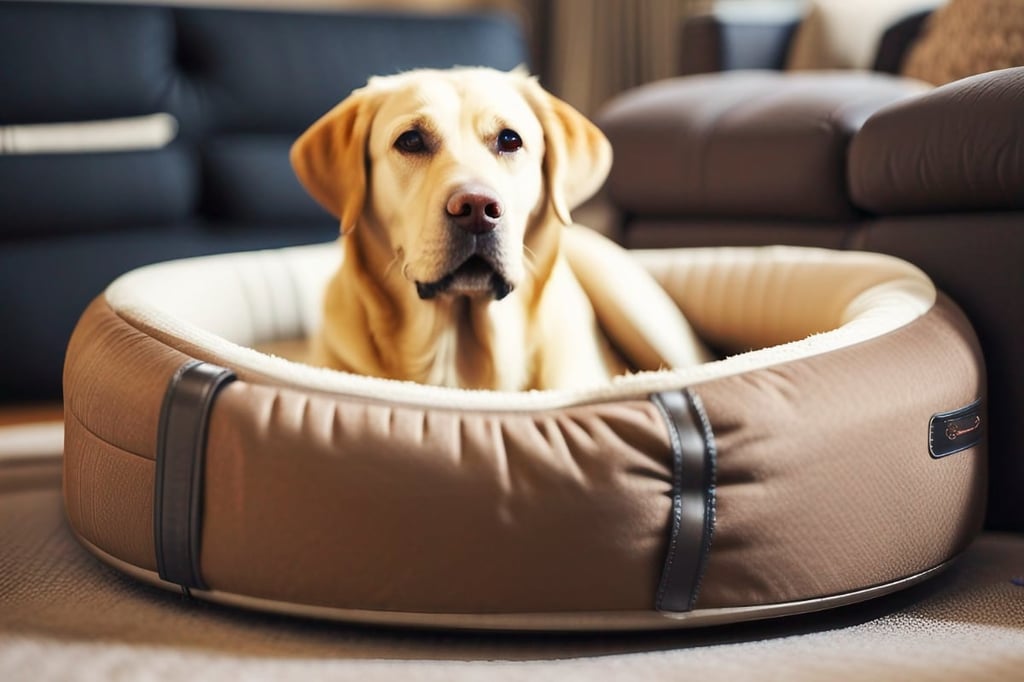 A clean living environment for your labrador