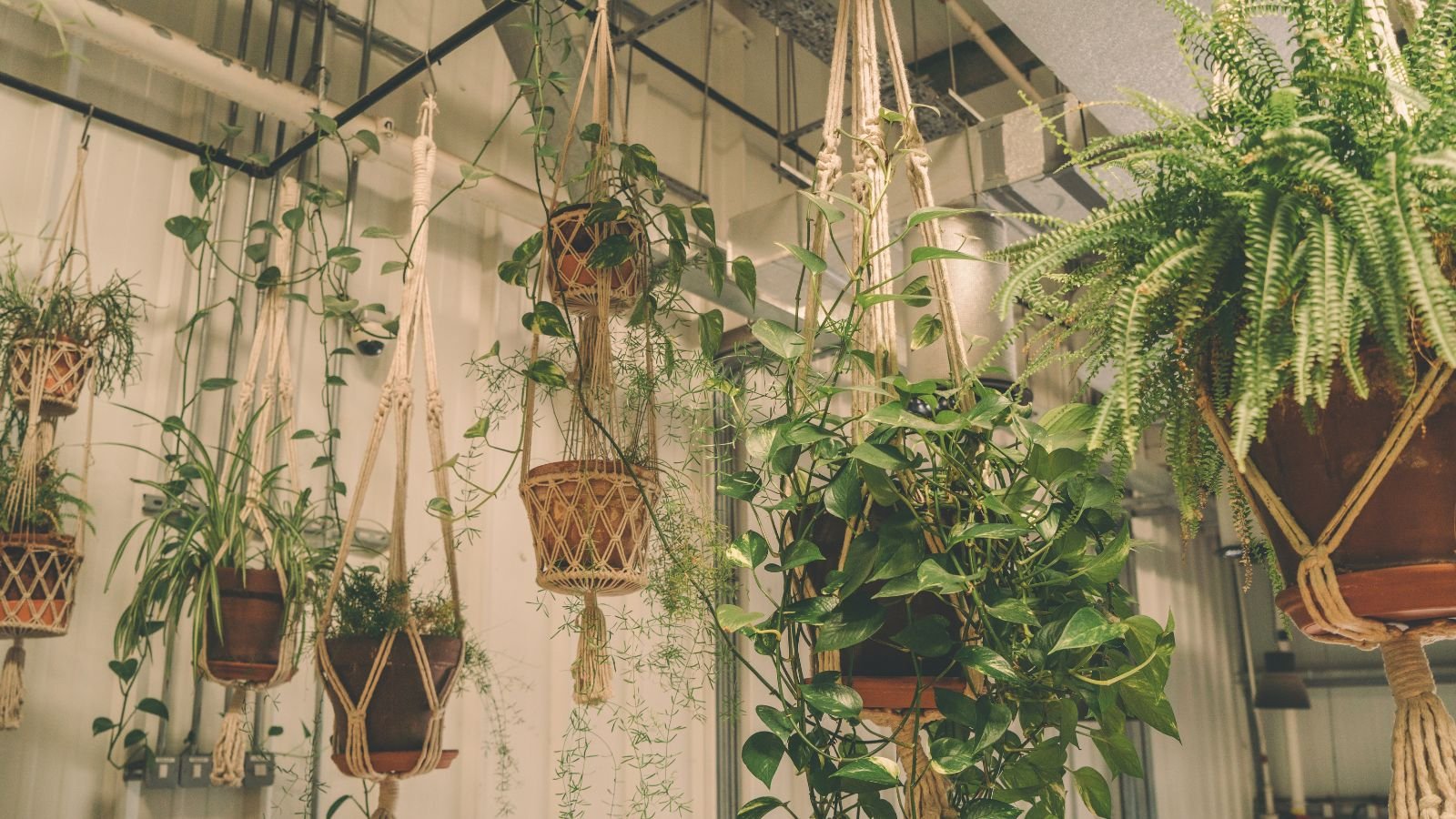 Hang Plants from the Ceiling