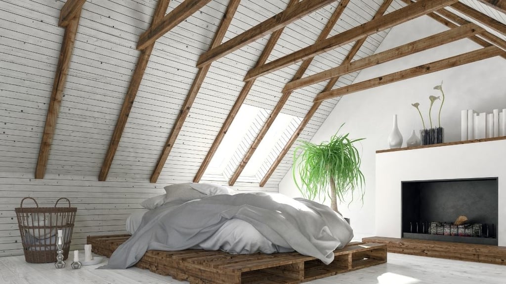 High Ceilings Attic