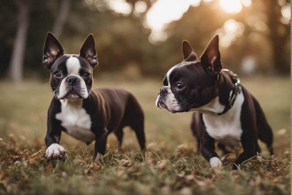 Boston Terrier parti color