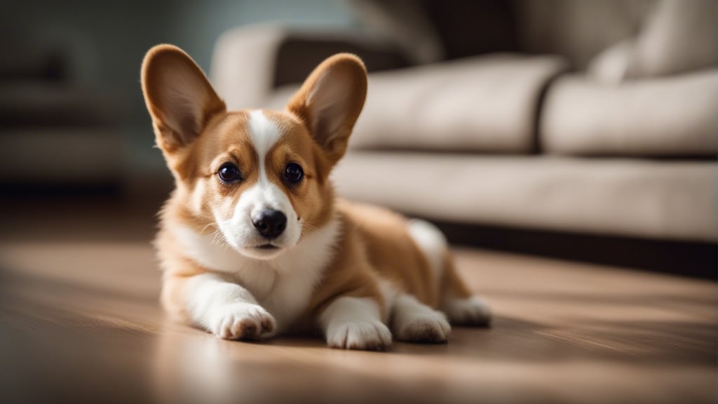 Pembroke Welsh Corgi has a big personality