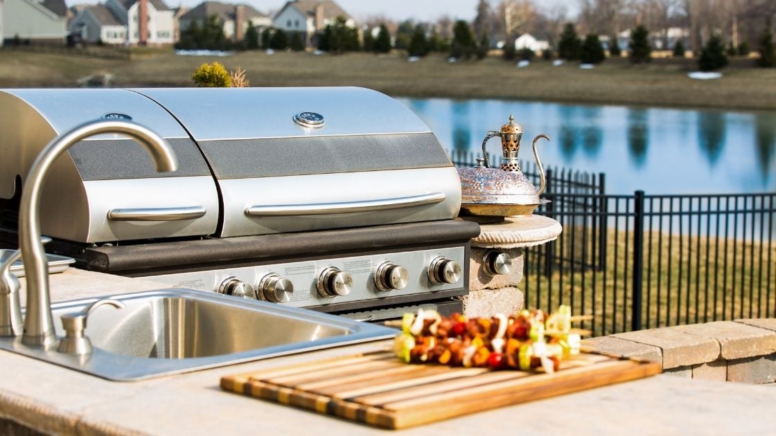 What is the best material for an outdoor countertop