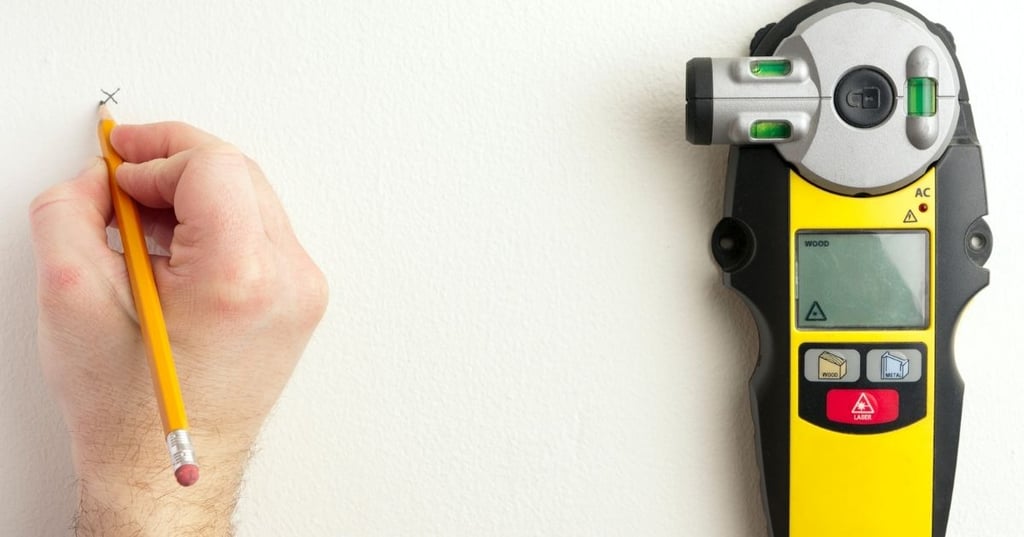 How to Use a Stud Finder to Attach Closet Shelves to a Corner